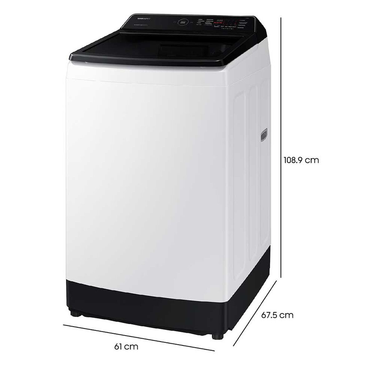 Lavadora Automática Samsung WA15CG5441BWZS 15 kg.