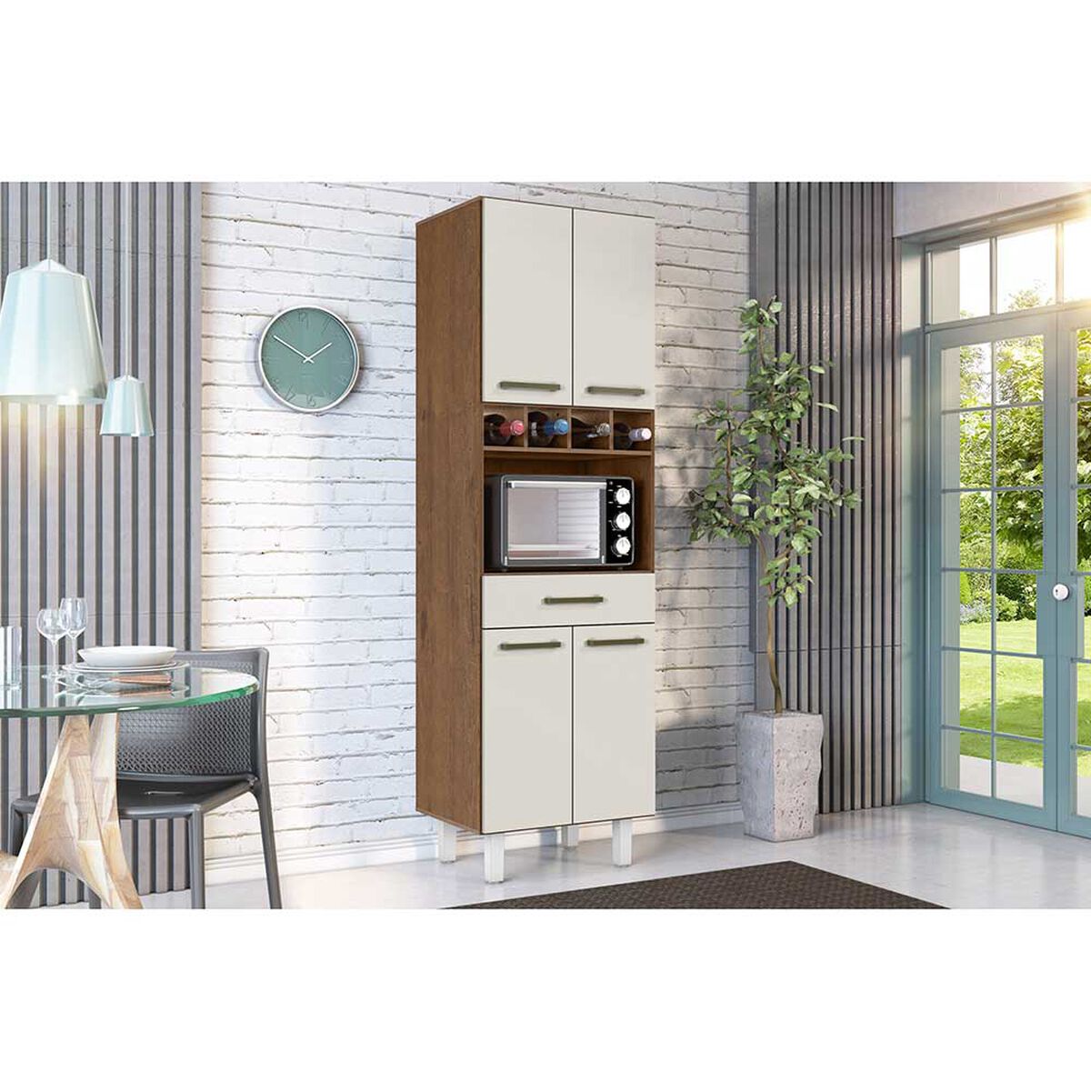 Mueble de Cocina Casanova Rubi 1 Cajón 4 Puertas