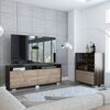 Rack TV Hasta 70" + Bar TuHome Fraktal