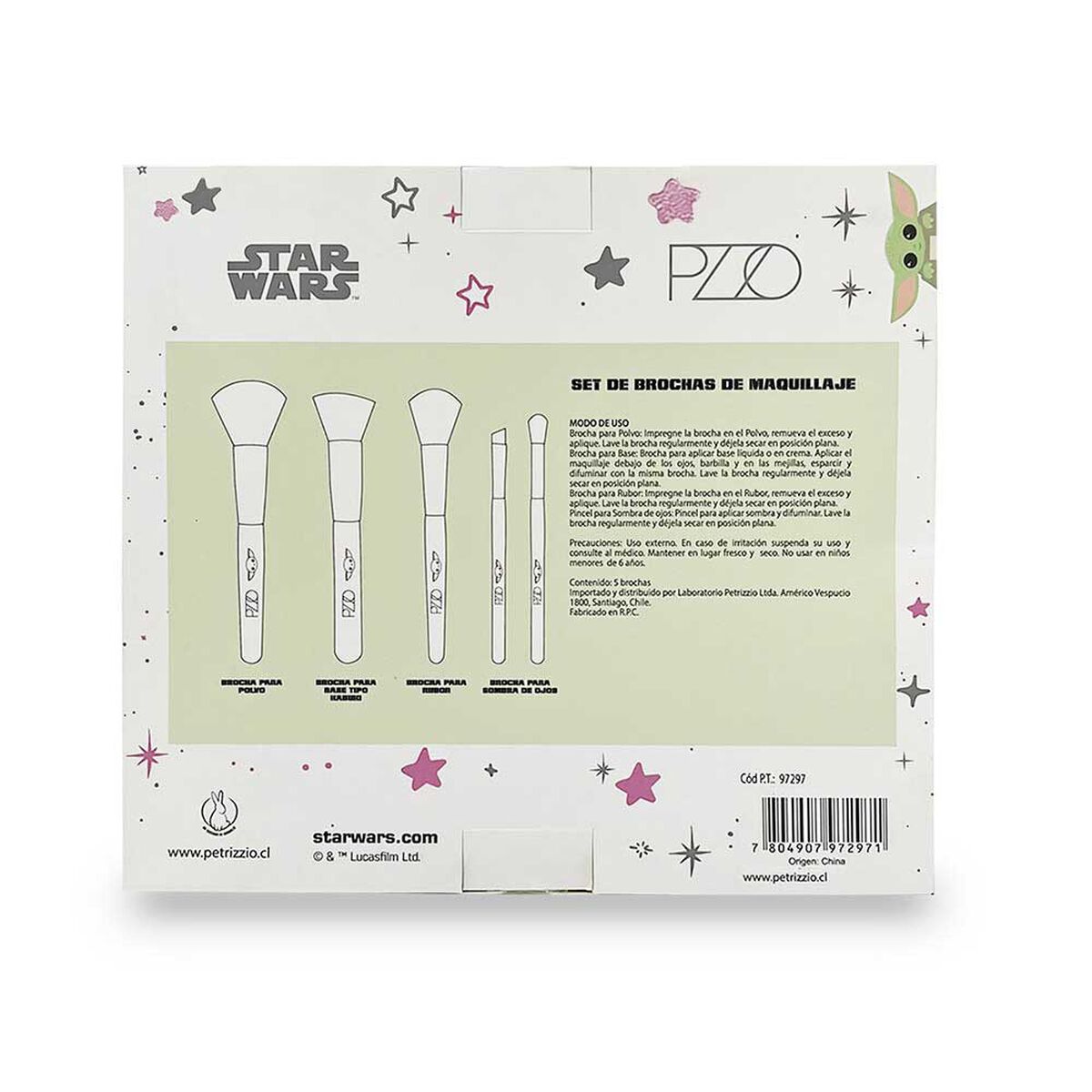 Set Brochas Star Wars Petrizzio