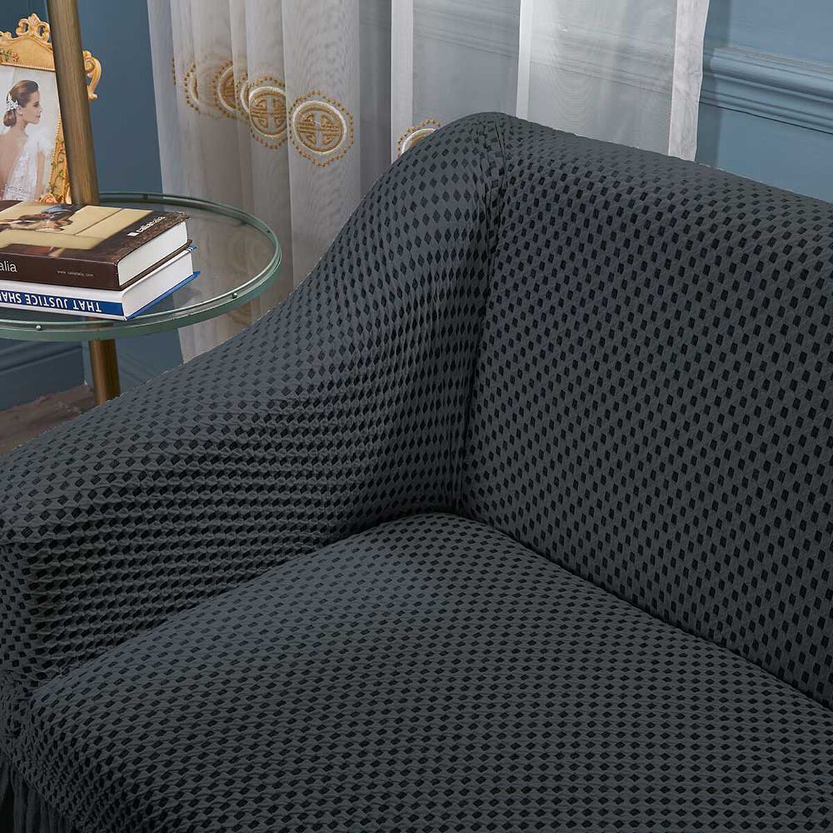 Funda para Sillón Modalfo Impermeable Gris 1 Cuerpo
