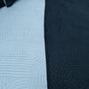 Quilt Doral Hotpress Bi-Color 2 Plazas Negro-Gris