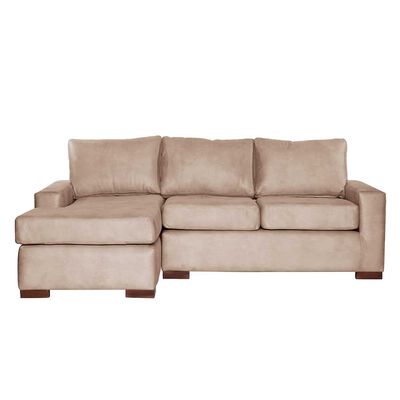 Imagen 1 del producto Sofá Seccional Izquierdo Latam Home Livorno 3 Cuerpos Beige