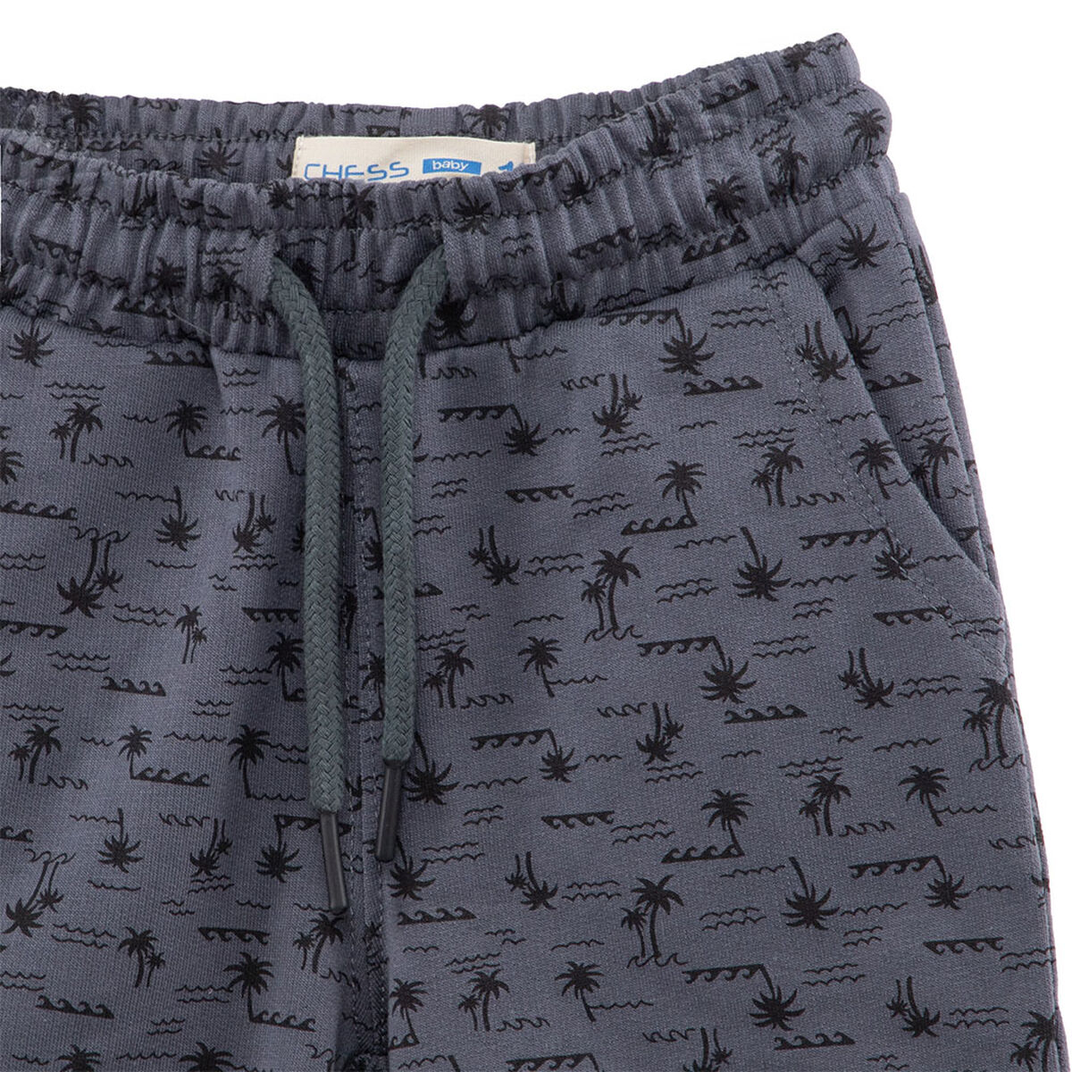 Short Buzo de Algodón Chess Baby