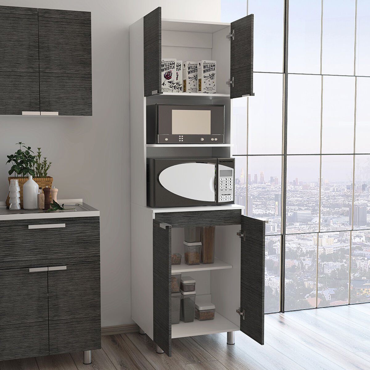 Mueble Microondas Tuhome Fendi