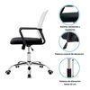 Silla de Escritorio Arthome Santiago Negra Blanca