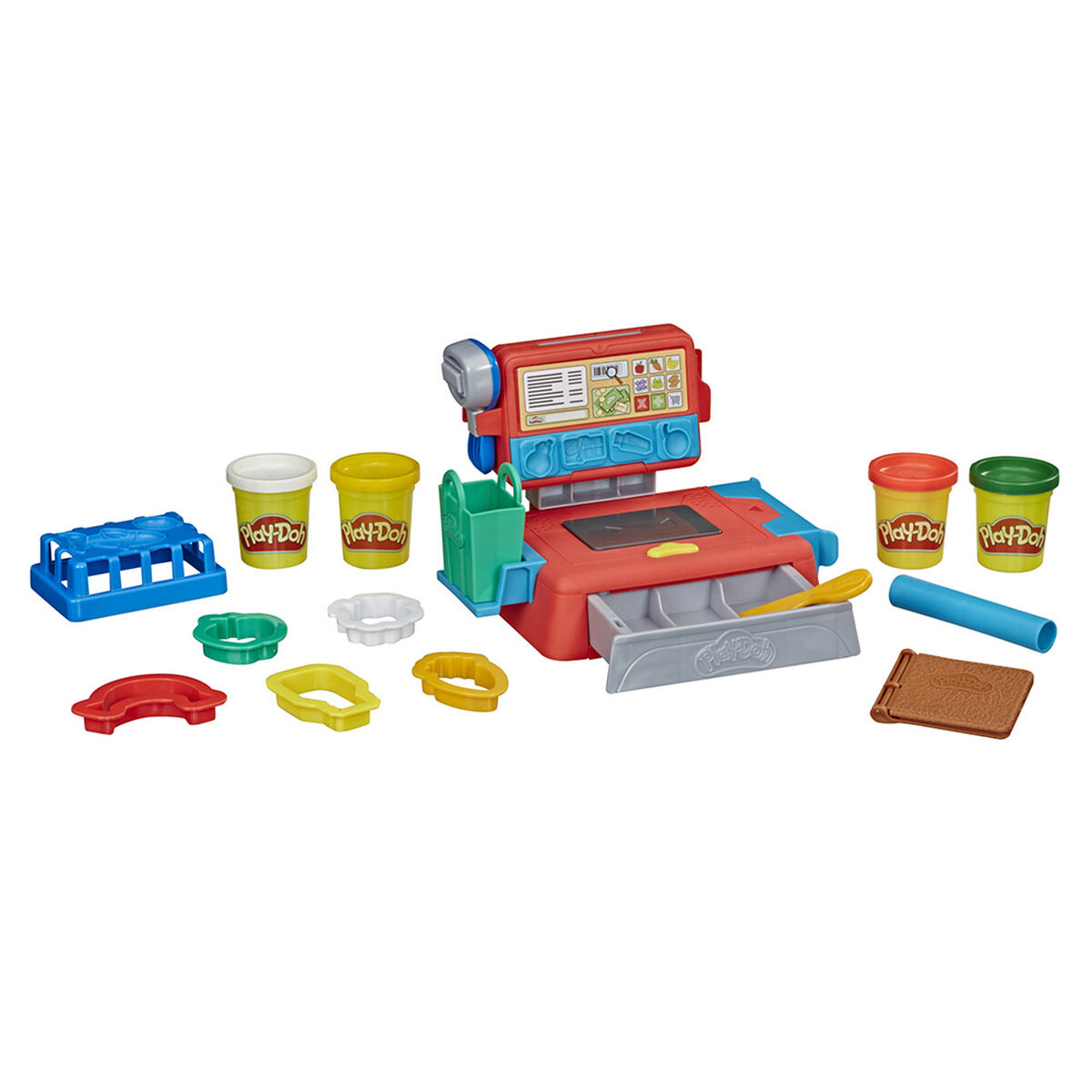 Caja Registradora con Juguete con 4 Colores Play-Doh