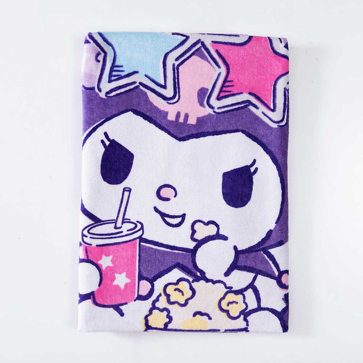 Toalla de Playa Infantil Sanrio Kuromi PopCorn 70 x 140 cm