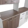 Mueble de Cocina CIC Paula Nogal Africano Blanco 1 Cajón