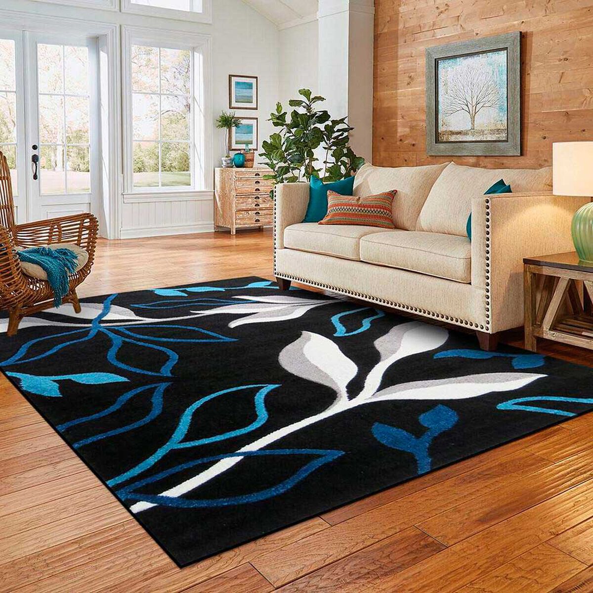 Alfombra Interior Idetex Frise Carved Florida D2 133 x 180 cm