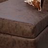 Seccional Black Factory Isabella 3 Cuerpos Chocolate