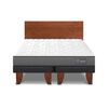 Cama Europea CIC Base Dividida 2 Plazas Anatomic + Respaldo New Villarica