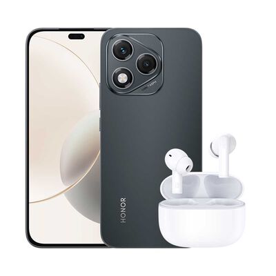 Celular Honor 400 Lite 256GB 6,7" Black Liberado Bundle