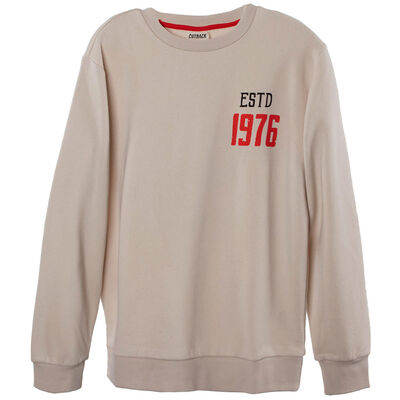 Imagen 1 del producto Polerón de Algodón Niño Cutback Arena, Azul, Coral, Verde