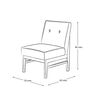 Sitial Latam Home Colonia 1 Cuerpo Beige