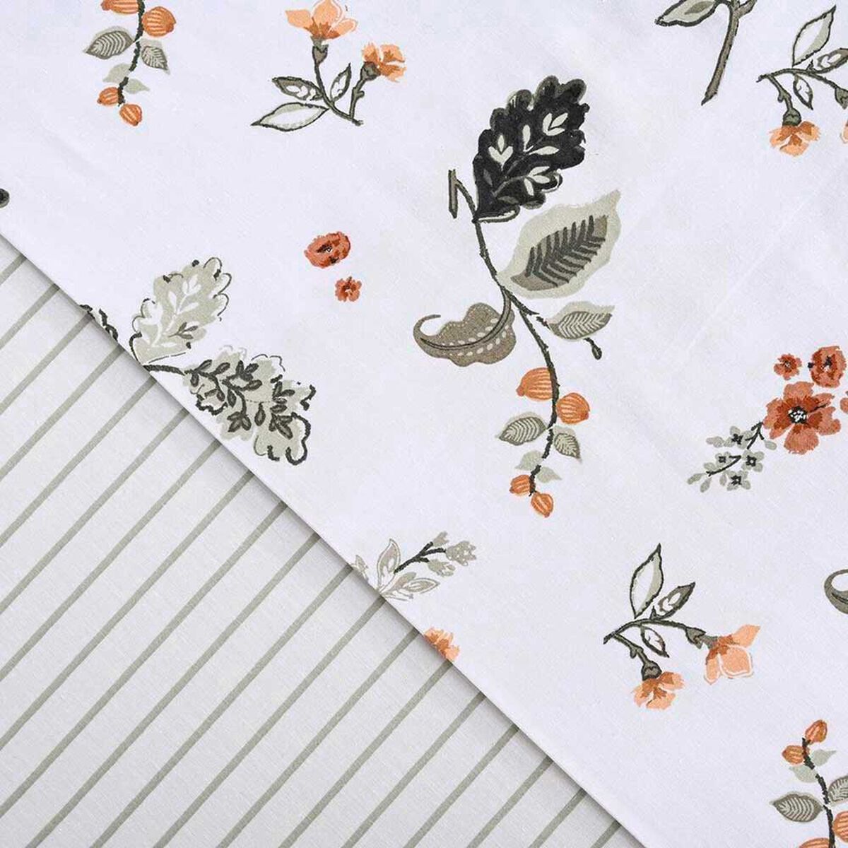 Juego de S&aacute;banas Elements & Co 200 Hilos King Bird Blanco