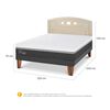 Cama Europea CIC 2 Plazas Ortopedic Advance + Respaldo Gales Alpino