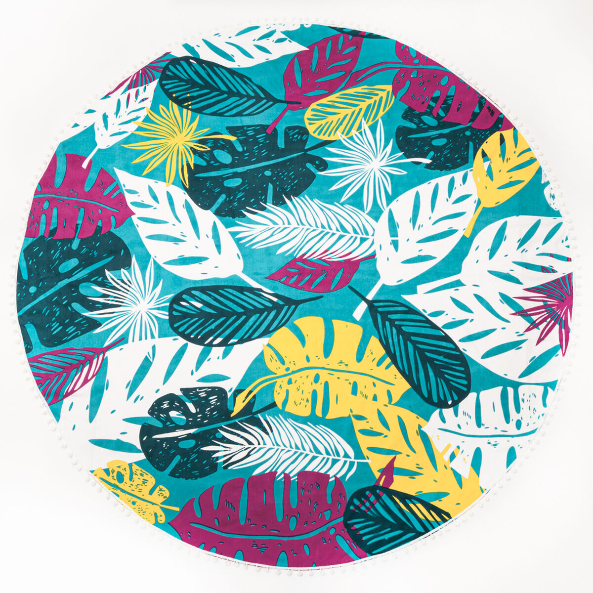 Toalla de Playa Pareo Redonda Tropico 170 cm