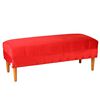 Banqueta Bodevir Provenza Tacha Felpa 04 Rojo
