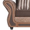 Sofá Seccional Derecho Muebles M&E Cochamó 3 Cuerpos Chocolate