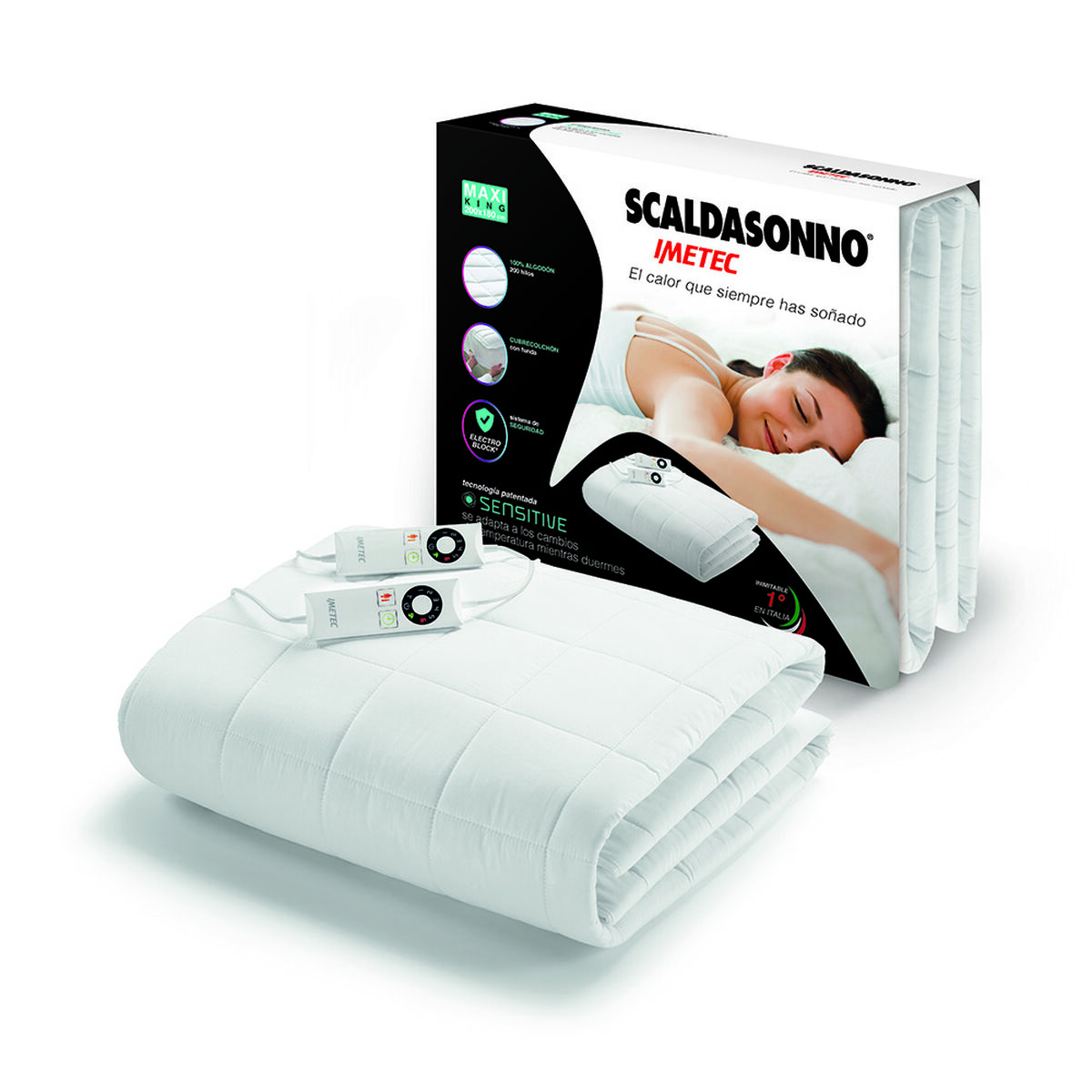 Calientacama Scaldasonno Sensitive Maxi King