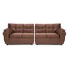 Sofá Seccional Muebles MPR Alerce 5 Café
