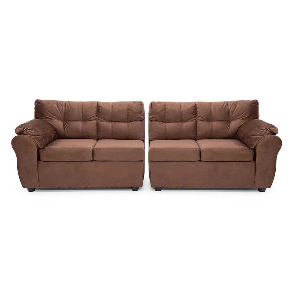 Sofá Seccional Muebles MPR Alerce 5 Café