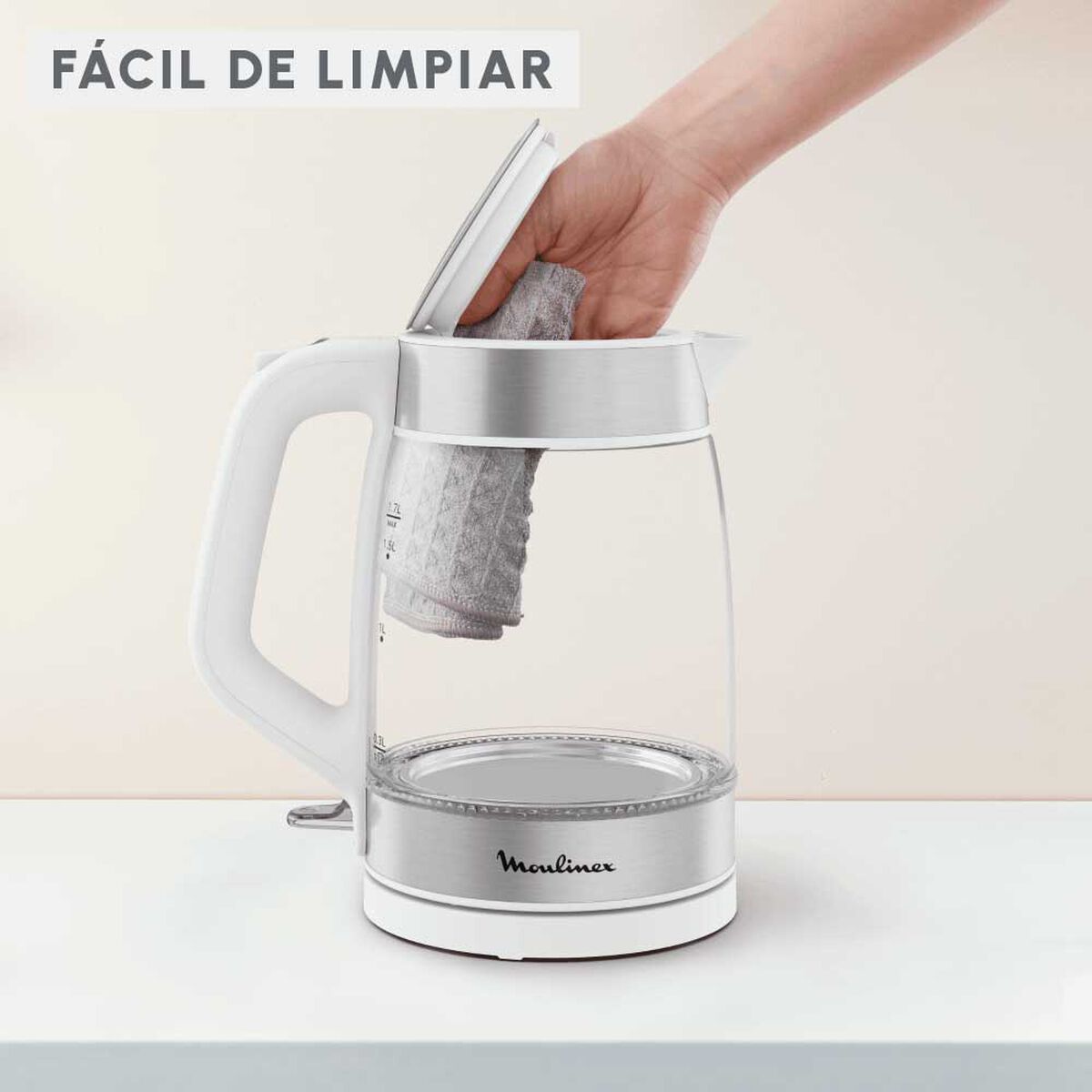 Hervidor Moulinex BY6R5130 1.7 lts.