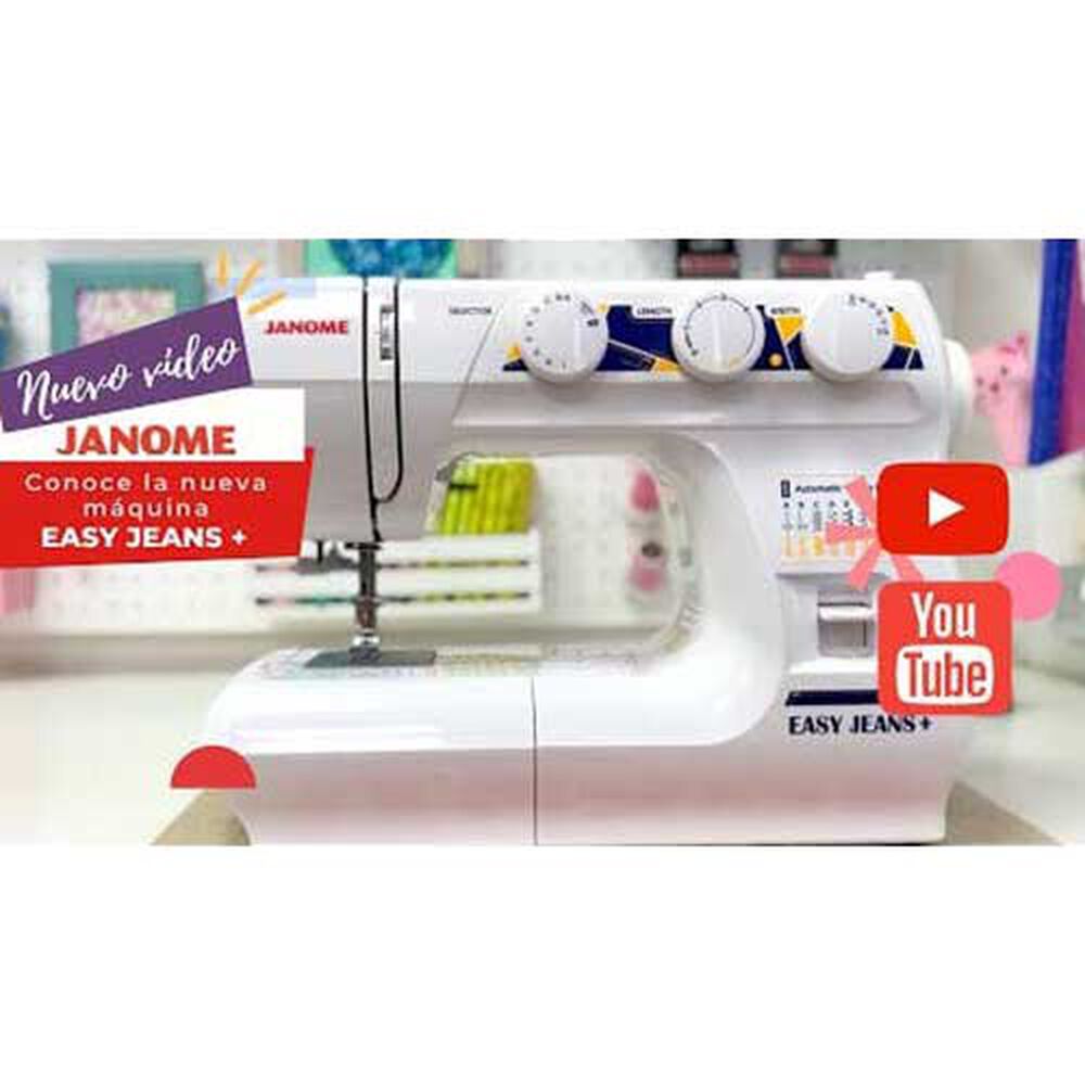 Janome Easy Jeans Plus + 8002D Blanco, foto 6