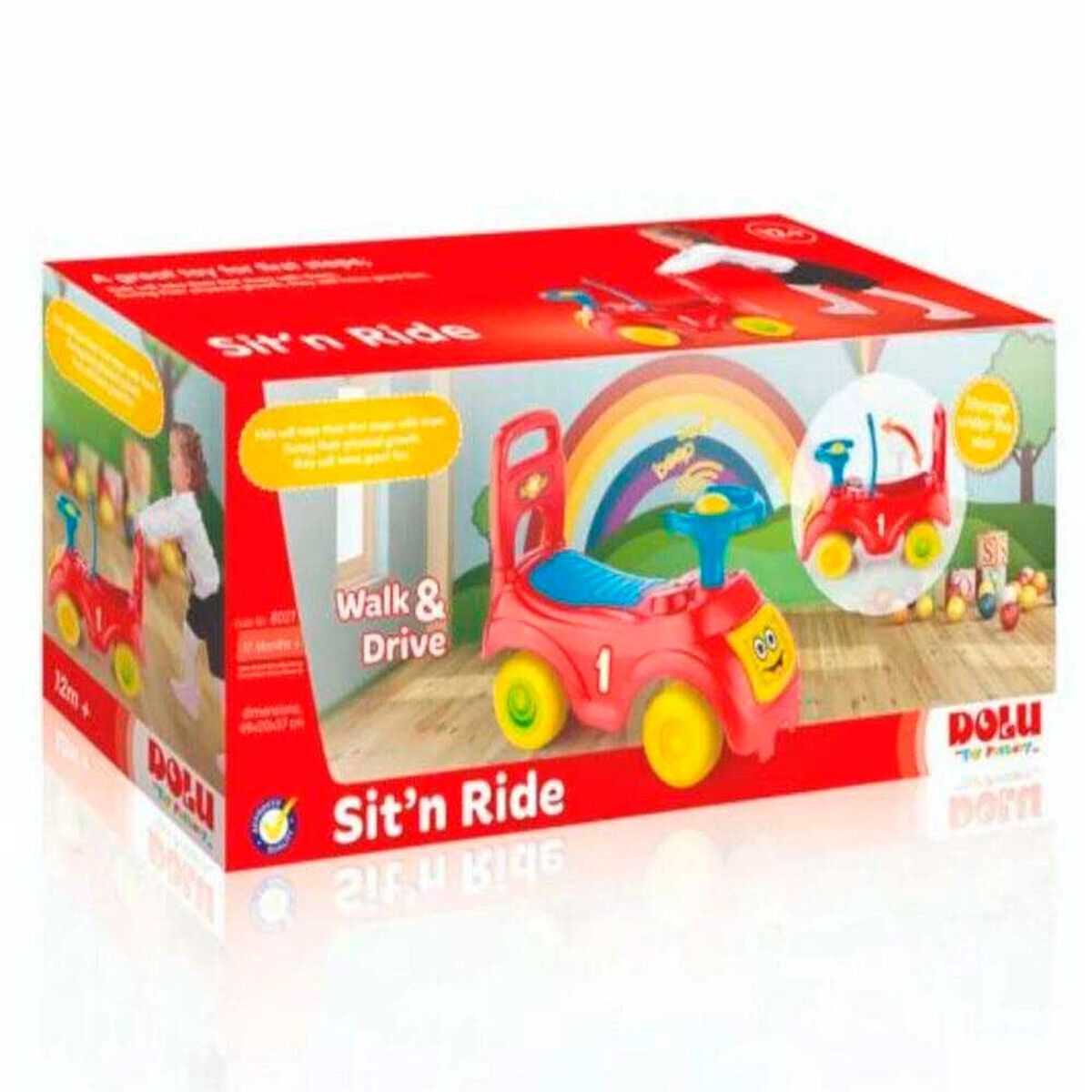 Andador Rojo/Azul Dolu