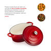 Olla Hierro Fundido Thomas 31 cm Rojo