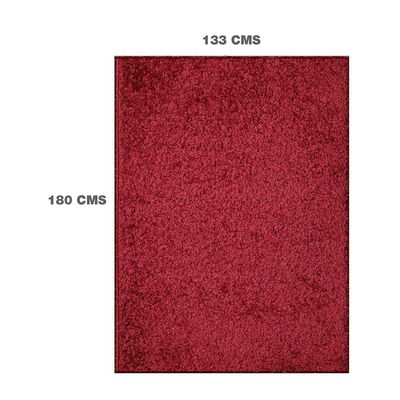 Imagen 2 del producto Alfombra Doral Shaggy 180 x 133 cm Rojo
