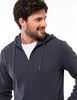 Polerón Slim Con Gorro Hombre Zibel