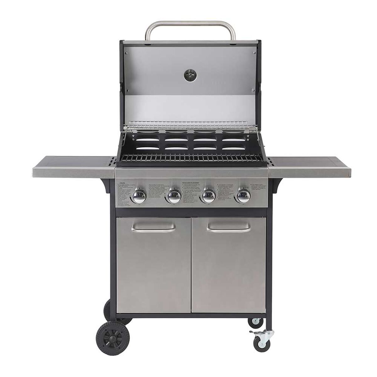 Parrilla a Gas American Grill 4 Quemadores Oregon Inox