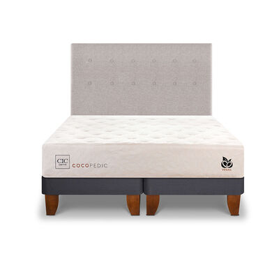 Imagen 1 del producto Cama Europea CIC Base Dividida 2 Plazas Cocopedic