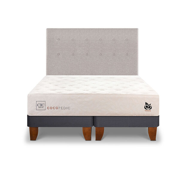Cama Europea CIC Base Dividida 2 Plazas Cocopedic