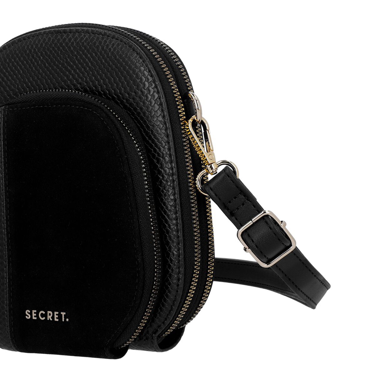 Portacelular de Mujer Secret Zagreb SC7 Grande Negro