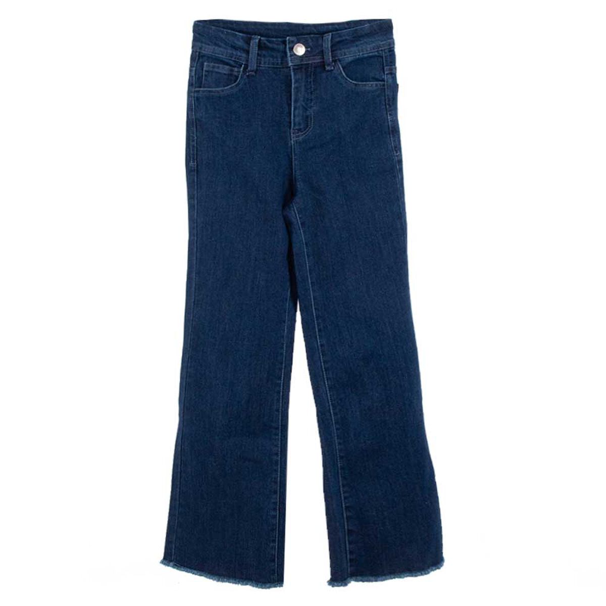 Jeans Flare de Algodón Niña Chess