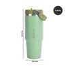 Botella Térmica Insulada Travel Mug 900ml Green Lhotse