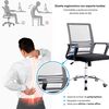 Silla de Escritorio Arthome Santiago Negra Gris