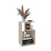 Mesa Lateral Tuhome Adel Melamina Capri Y Fresno Europeo&nbsp;