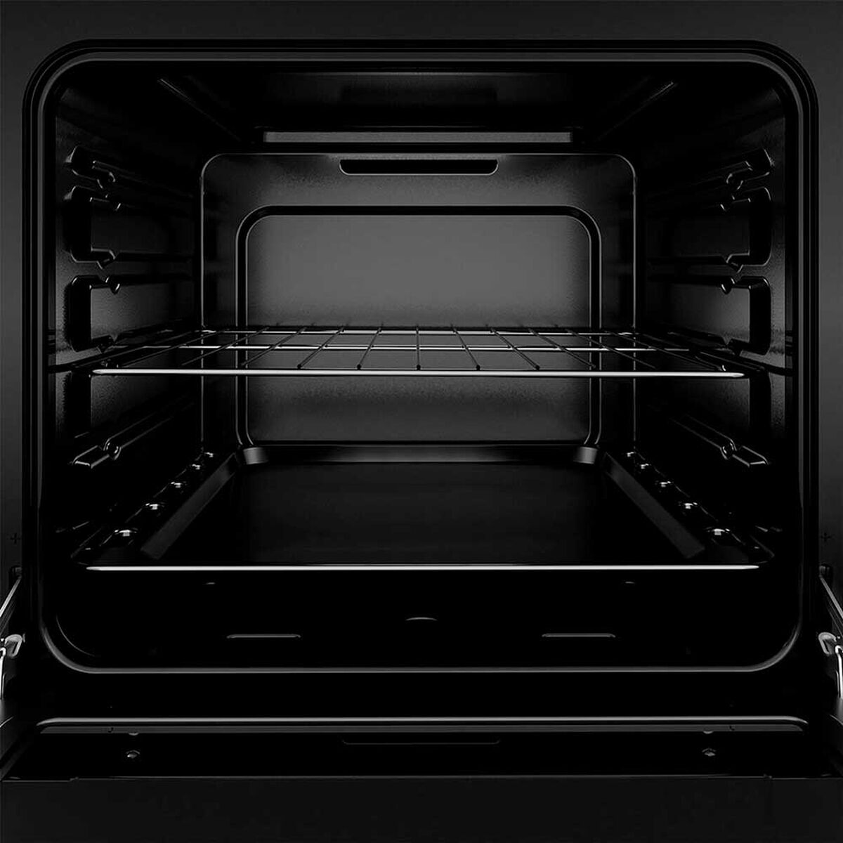 Combo Cocina a Gas Mademsa MV 220 T 4 Quemadores + Set 2 Mugs Zibel MG-0476 Blanco Negro + Juego de Cubiertos Casanova K-1050 16 Piezas