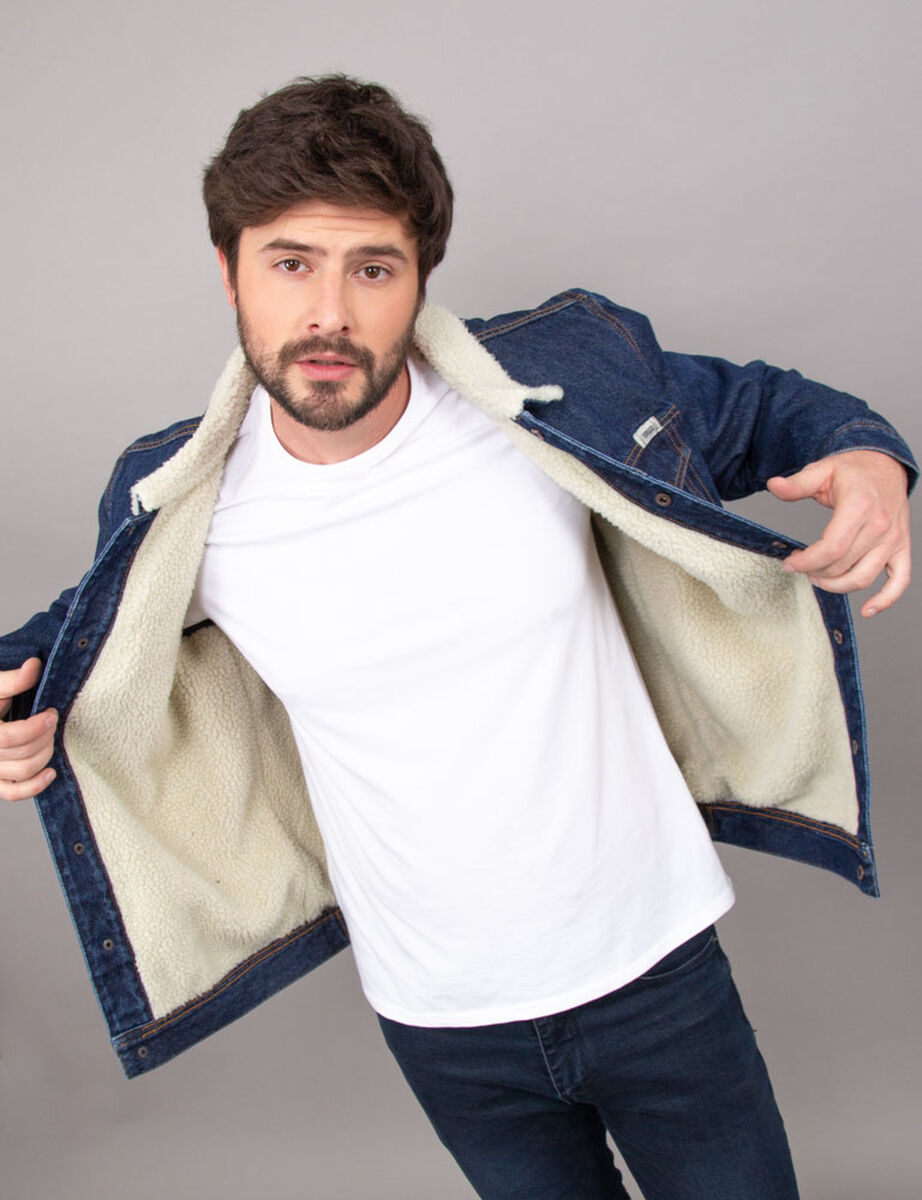 Chaqueta de Mezclilla con Chiporro Hombre Fiorucci