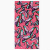 Toalla de Playa Velour Mariposa 75 x 150 cm