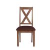 Juego de Comedor Latam Home Sevilla Segovia 2 Sillas + 2 Bancas PU Chocolate