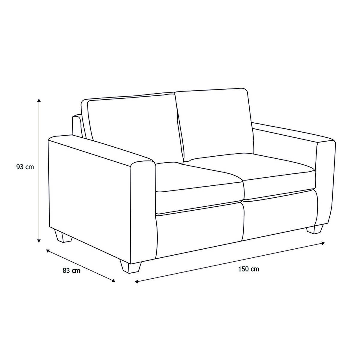 Sof&aacute; Innovamuebles New Bugambilia 2 Cuerpos Burdeo