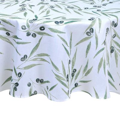 Mantel Redondo Mashini Berry 180 cm