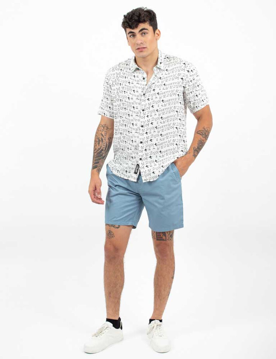 Camisa Manga Corta Hombre Icono