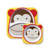 Set Plato + Bowl Zoo - Monkey