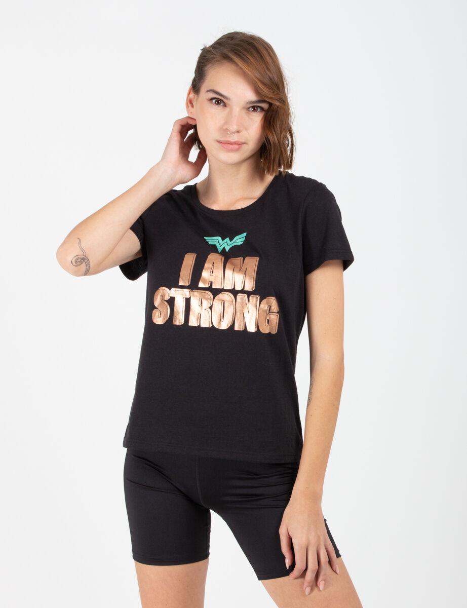 Polera Deportiva Mujer Wonder Woman